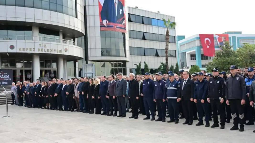 Kepez’de 10 Kasım’da Gözler Doldu 2